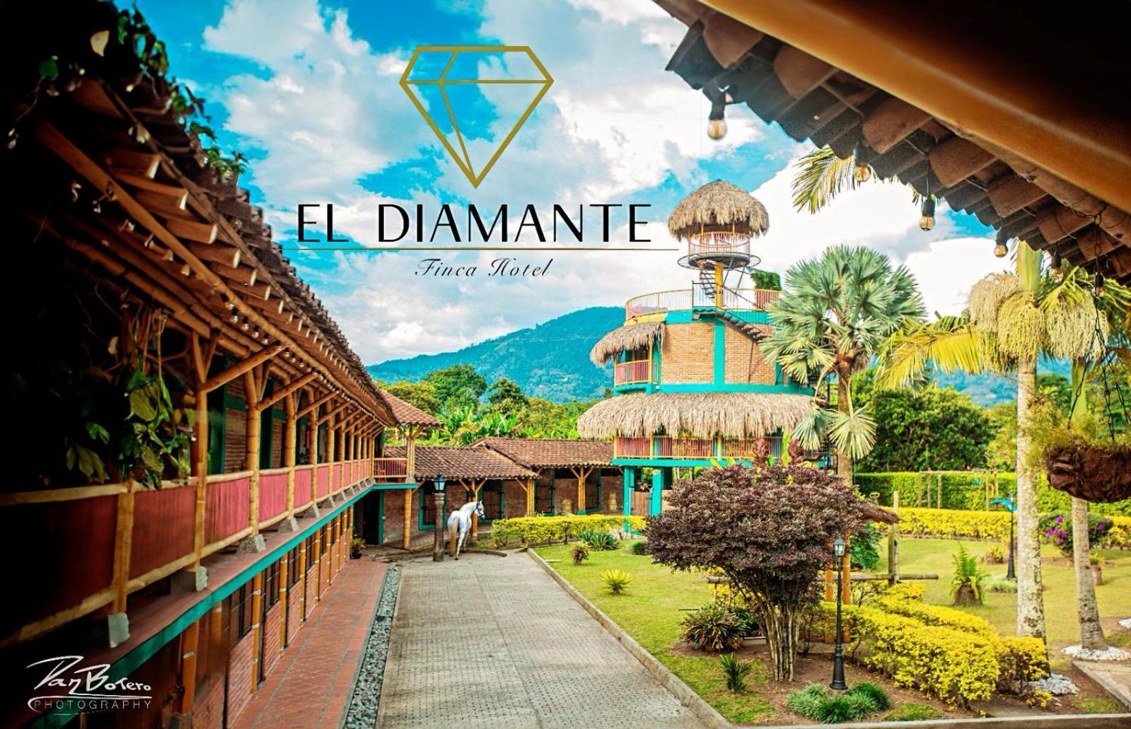 Finca Hotel El Diamante Каларка Экстерьер фото